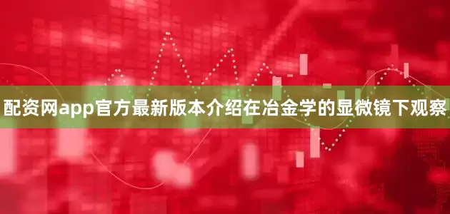 配资网app官方最新版本介绍在冶金学的显微镜下观察